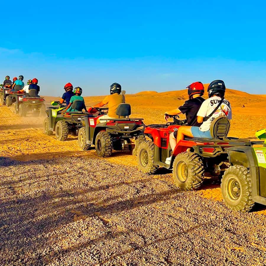 Marrakech: Agafay Desert Quad & Camel Rides with Dinner Show - Image 2