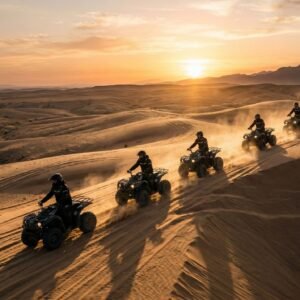 Marrakech: Quad Biking, Camel Ride & Dinner in Agafay Desert